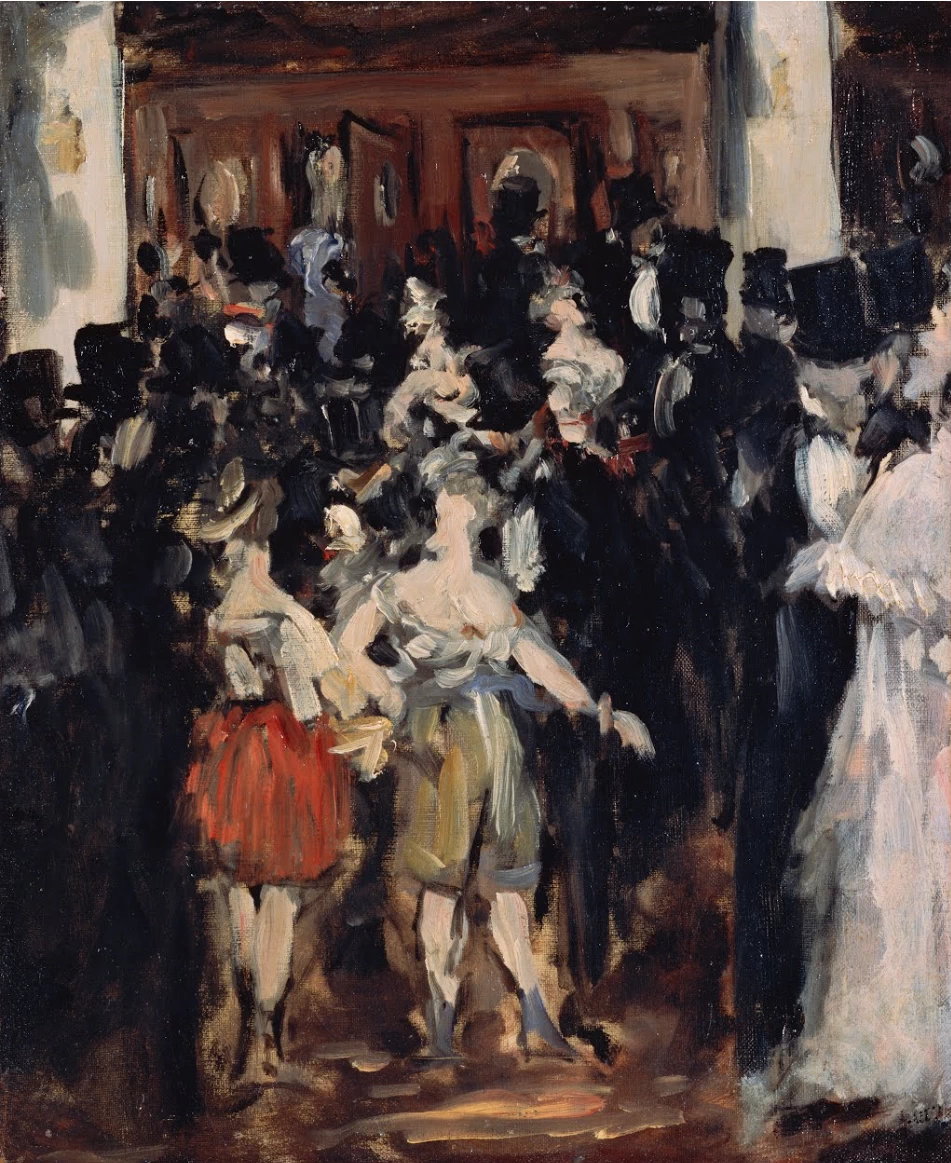  28-Édouard Manet, Ballo in maschera all'Opera, 1873-Bridgestone Museum of Art, Ishibashi Foundation, Tokyo 